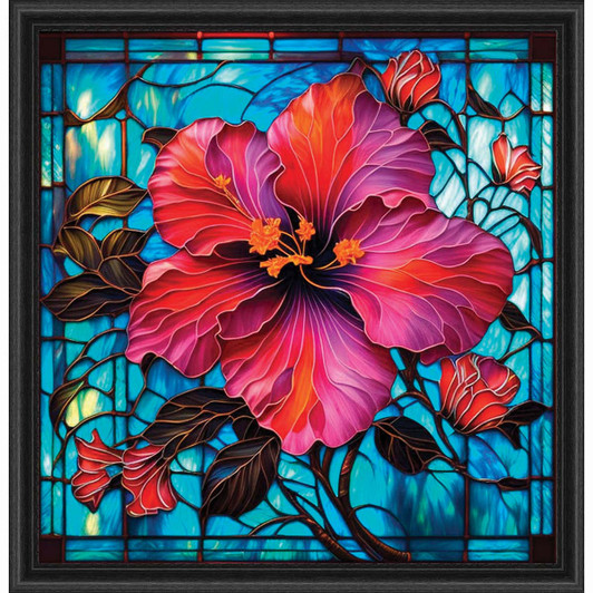 Sunrays Creations Needlearts Hibiscus in Tiffany Chart, Counted Cross-Stitch Sunrays Creations Needlearts Hibiscus in Tiffany Chart, Counted Cross-Stitch