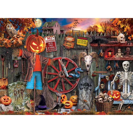 Eurographics Halloween Decorations Jigsaw Puzzle