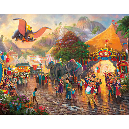 Ceaco Thomas Kinkade Disney 4 in 1 Multi Pack IV Jigsaw Puzzle Ceaco Thomas Kinkade Disney 4 in 1 Multi Pack IV Jigsaw Puzzle