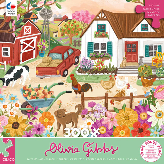 Ceaco Farm Life Jigsaw Puzzle Ceaco Farm Life Jigsaw Puzzle