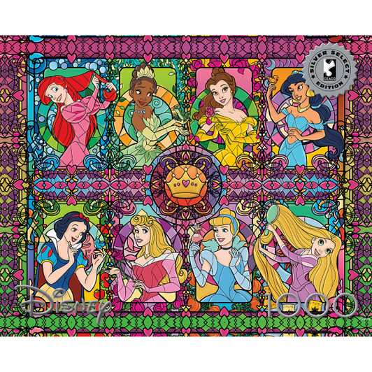 Buffalo Games Stained Glass Princess Jigsaw Puzzle Buffalo Games Stained Glass Princess Jigsaw Puzzle