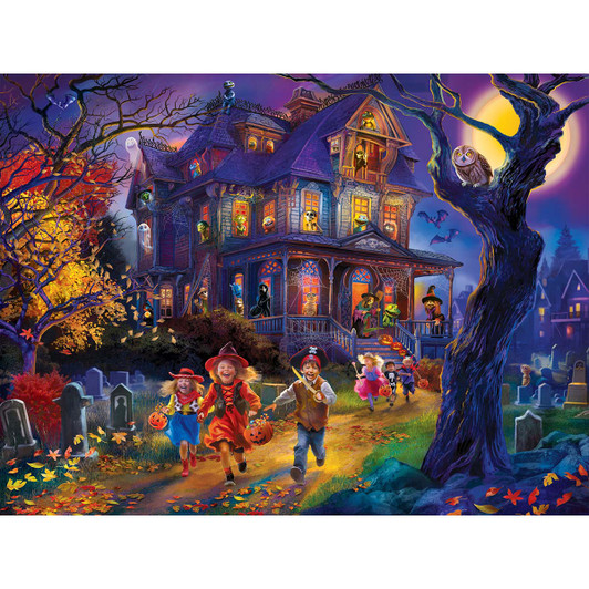 Masterpieces Puzzle Co Creepy Corners Jigsaw Puzzle