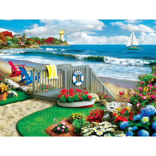 Masterpieces Puzzle Co Coastal Getaway Jigsaw Puzzle Masterpieces Puzzle Co Coastal Getaway Jigsaw Puzzle