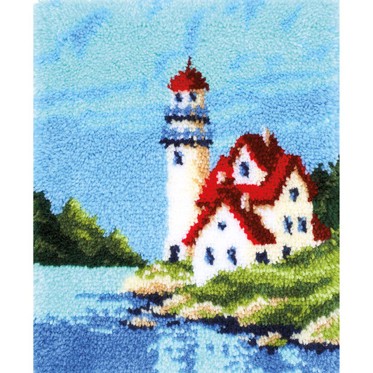 Vervaco Lighthouse Latch Hook Kit Vervaco Lighthouse Latch Hook Kit