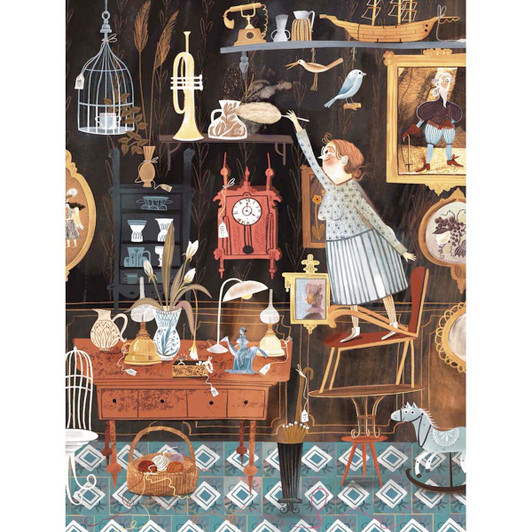 New York Puzzle Company Vintage Shop Jigsaw Puzzle