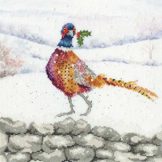 Bothy Threads A Festive Flourish Counted Cross-Stitch Kit Bothy Threads A Festive Flourish Counted Cross-Stitch Kit