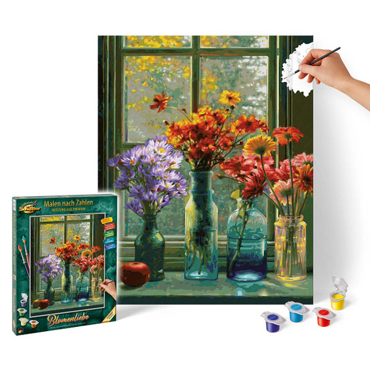 Schipper Flower Love Paint by Number Kit