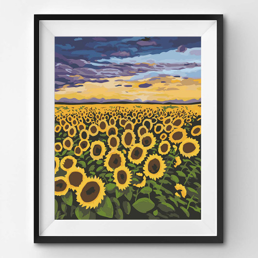 Winnie’s Picks Sunset Burst Paint by Number Kit Winnie’s Picks Sunset Burst Paint by Number Kit