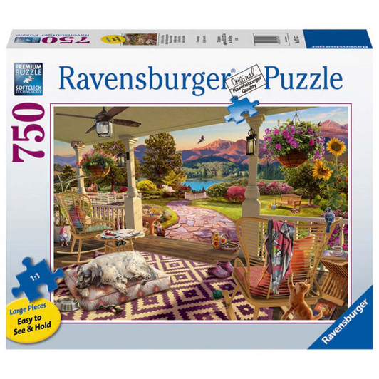 Ravensburger  Cozy Front Porch Jigsaw Puzzle Ravensburger  Cozy Front Porch Jigsaw Puzzle