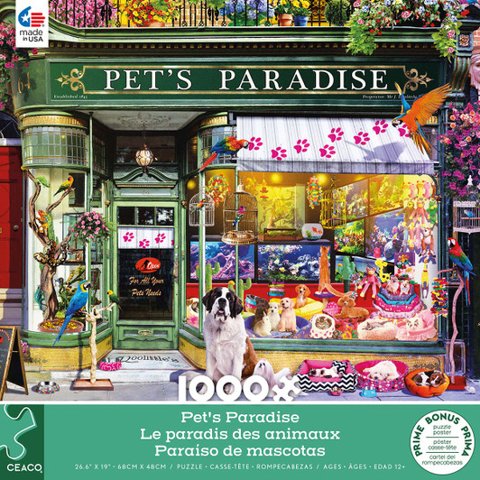 Ceaco Pets Paradise Jigsaw Puzzle
