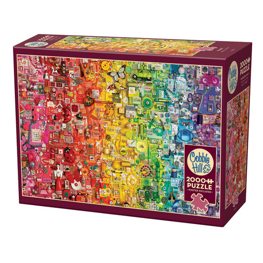Cobble Hill Rainbow Jigsaw Puzzle Cobble Hill Rainbow Jigsaw Puzzle