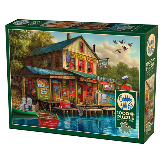 Cobble Hill Bob's Beer & Bait Jigsaw Puzzle