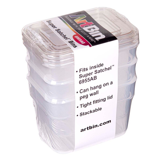 ArtBin Super Satchel Bins, Pack of 3 Accessory ArtBin Super Satchel Bins, Pack of 3 Accessory