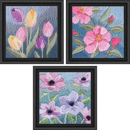 Bothy Threads Floral Longstitch Set Needlepoint
