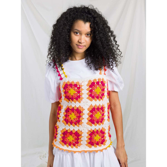 Red Heart Granny Picot Edged Tank Crochet Kit Red Heart Granny Picot Edged Tank Crochet Kit