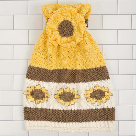 Herrschners Golden Petals Towels Yarn Pack