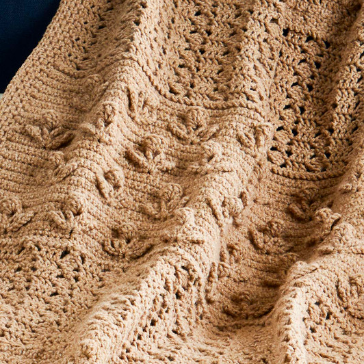 Herrschners Bookworm Blanket Crochet Kit