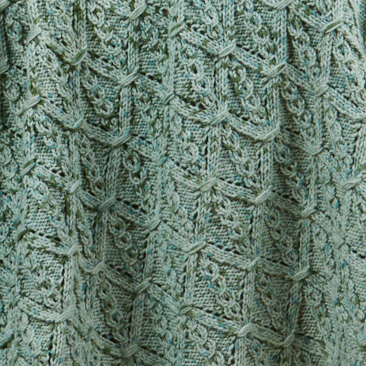 Herrschners Read & Relax Afghan Knit Kit