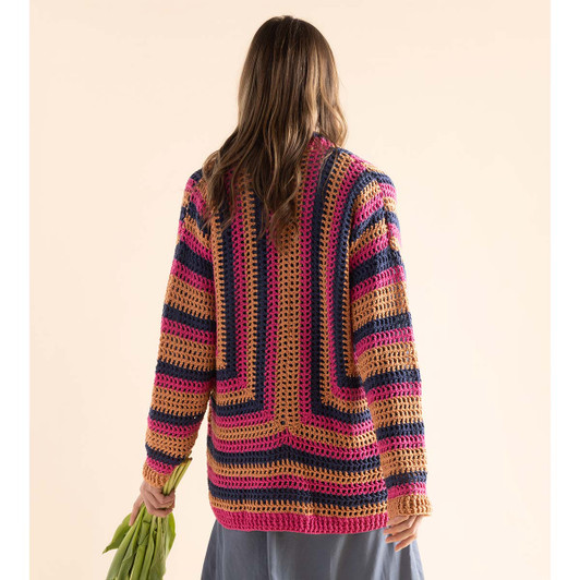 Bernat Bold Mesh Cardigan Crochet Kit