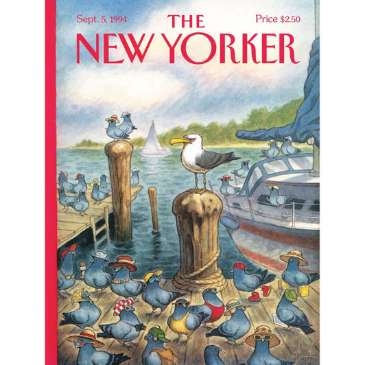 New York Puzzle Company Tourist Season Jigsaw Puzzle
