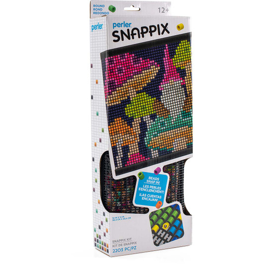 Perler Beads Snappix Mushroom Gnome Beading Kit Perler Beads Snappix Mushroom Gnome Beading Kit
