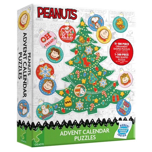 Ceaco Peanuts 12 Days of Christmas Countdown Jigsaw Puzzle Ceaco Peanuts 12 Days of Christmas Countdown Jigsaw Puzzle
