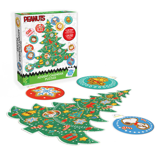 Ceaco Peanuts 12 Days of Christmas Countdown Jigsaw Puzzle Ceaco Peanuts 12 Days of Christmas Countdown Jigsaw Puzzle