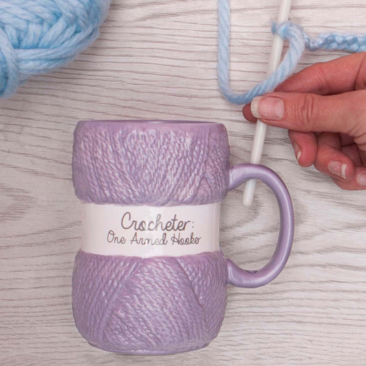 Crochet Mug - One Armed Hooker Crochet Mug - One Armed Hooker