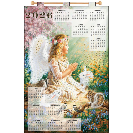 Design Works Angel Calendar Felt & Sequin Kit Design Works Angel Calendar Felt & Sequin Kit