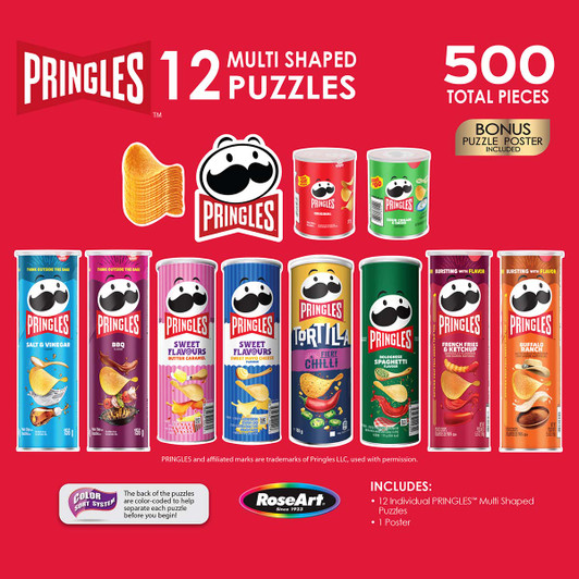 Rose Art Pringles Mini Shaped Jigsaw Puzzle Rose Art Pringles Mini Shaped Jigsaw Puzzle