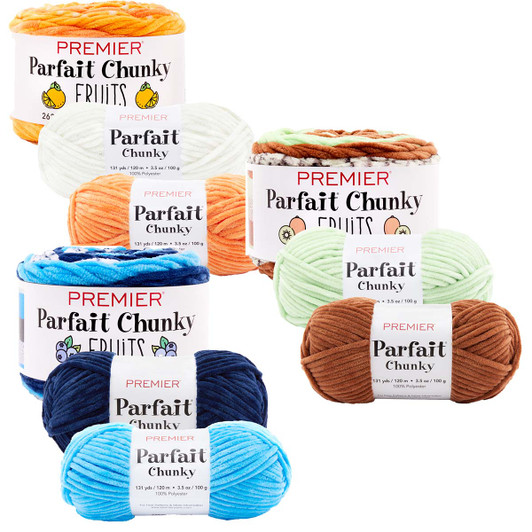 Premier Parfait Chunky Fruits Yarn Pack Premier Parfait Chunky Fruits Yarn Pack