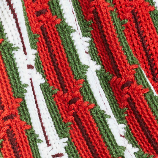 Herrschners Spirit of the Season Afghan Crochet Kit