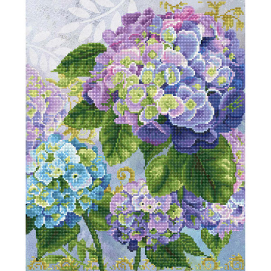 Diamond Dotz Hydrangea Garden Diamond Painting