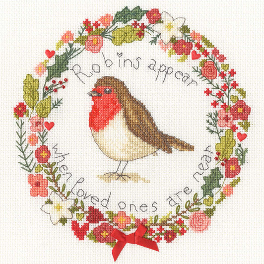 Bothy Threads Loved Ones Are Near Counted Cross-Stitch Kit