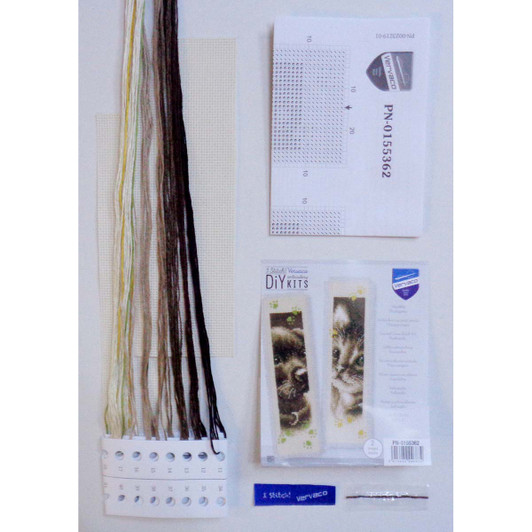 Vervaco Cat & Dog Bookmarks Counted Cross-Stitch Kit Vervaco Cat & Dog Bookmarks Counted Cross-Stitch Kit