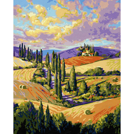 Schipper Cypress Alley Paint by Number Kit