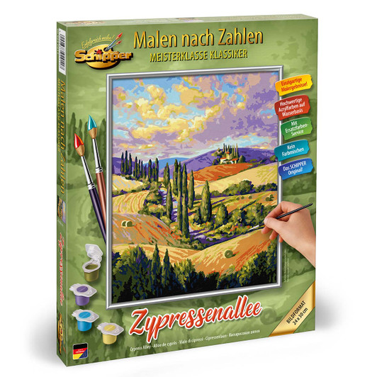 Schipper Cypress Alley Paint by Number Kit