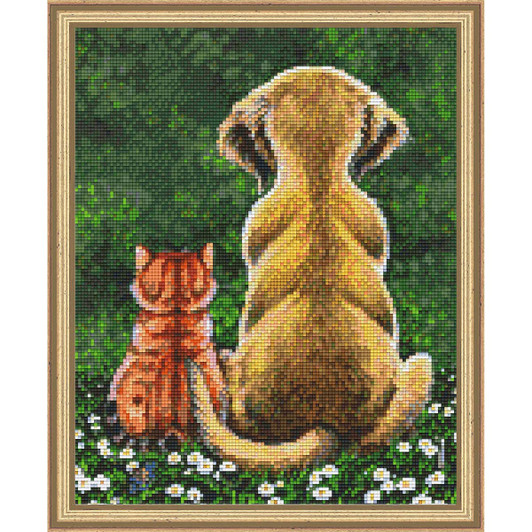 PixelHobby Pals Forever Kit & Frame Mosaic Art Kit