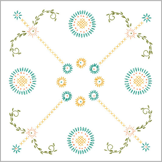 Herrschners Addison Quilt Block Thread Kit