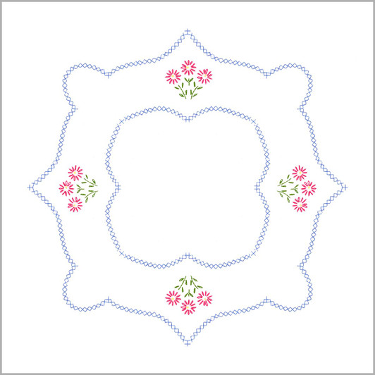 Herrschners Clare Quilt Blocks Stamped Embroidery & Stamped Cross-Stitch Herrschners Clare Quilt Blocks Stamped Embroidery & Stamped Cross-Stitch