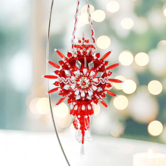 Herrschners Red Ruby #71 Collector Ornament Kit