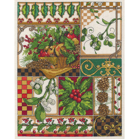 Janlynn Winter Montage Counted Cross-Stitch Kit