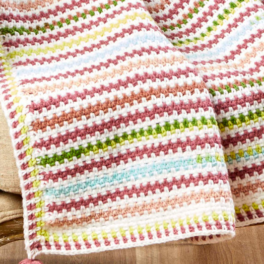 Herrschners Spring Warmth Afghan Crochet Kit
