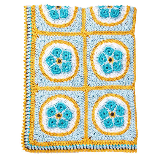 Caron Forget Me Knot Afghan Crochet Kit Caron Forget Me Knot Afghan Crochet Kit
