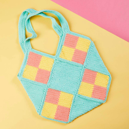 Village Yarn Block Party Tote Crochet Kit