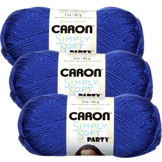 Caron Simply Soft Party-Bag of 3 Yarn Pack