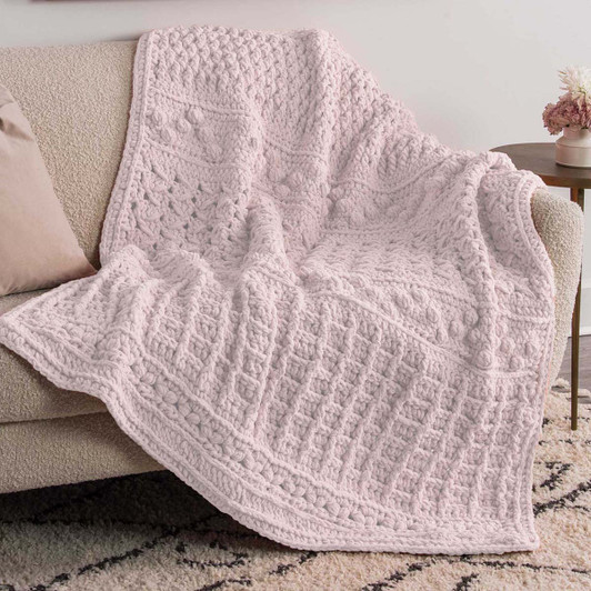Bernat Texture Sampler Blanket Crochet Kit Bernat Texture Sampler Blanket Crochet Kit