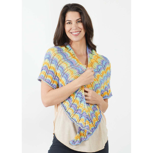 Premier Razor Shell Shawlette Knit Kit