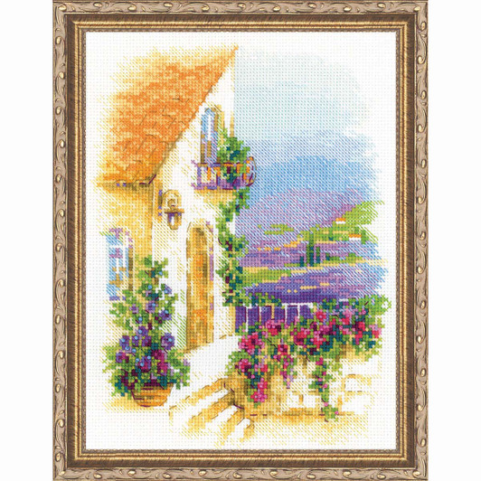 RIOLIS Provence Street Counted Cross-Stitch Kit