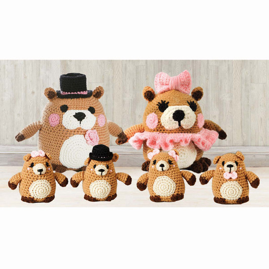 Herrschners The Stash Family Crochet Kit